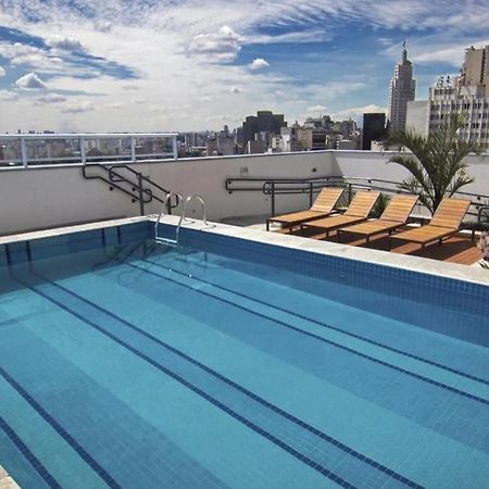 Studio No Centro De Sao Paulo, A 3 Minutos Do Metro, Com Garagem Gratis Aparthotel Bagian luar foto