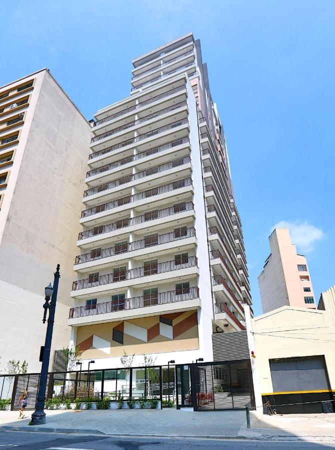 Studio No Centro De Sao Paulo, A 3 Minutos Do Metro, Com Garagem Gratis Aparthotel Bagian luar foto